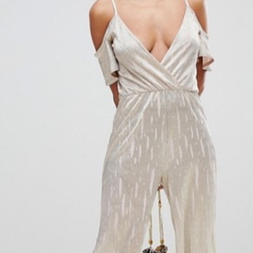 Rare London Sparkle Jumpsuit